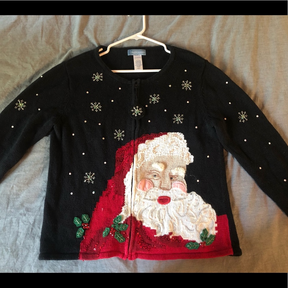 Vintage - the ugliest Xmas sweater ever made